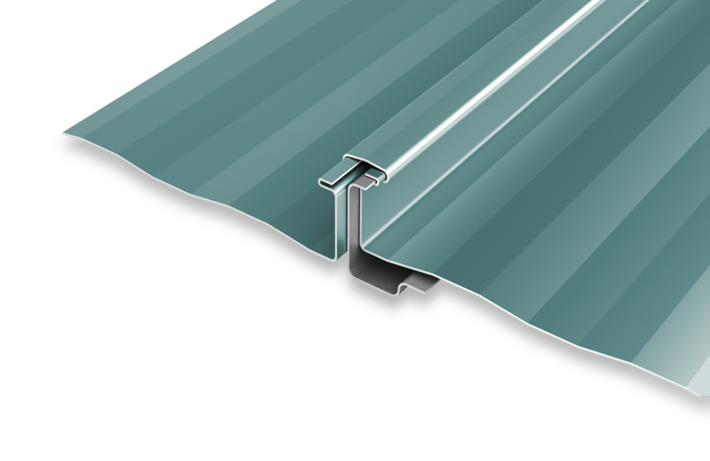 Snap Lock Standing Seam Metal Panel - Matte Black - 24 Gauge – Steeldash
